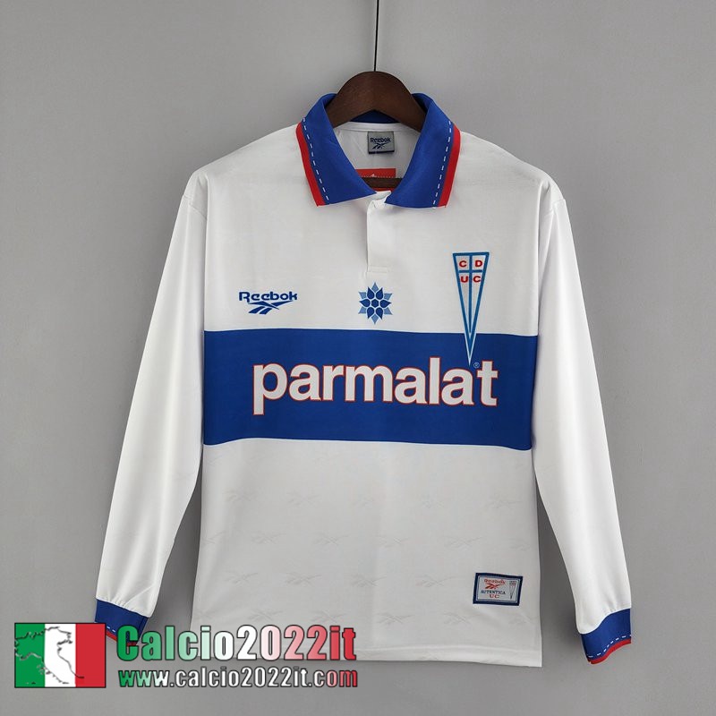 Deportivo Universidad Catolica Retro Maglia Calcio Prima Uomo Manga Larga 1998 FG163