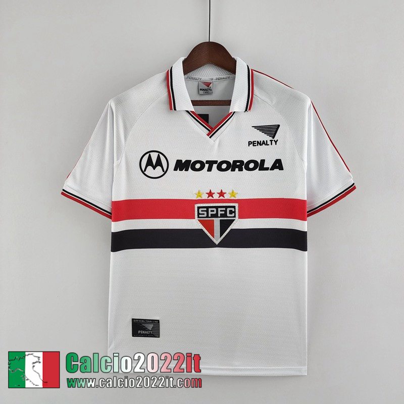 sao paulo Retro Maglia Calcio Prima Uomo 1999 FG179