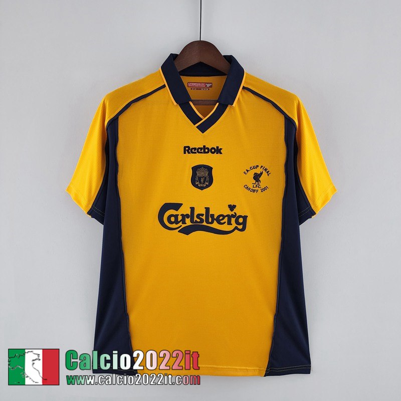 Liverpool Retro Maglia Calcio Seconda Uomo 00 01 FG188