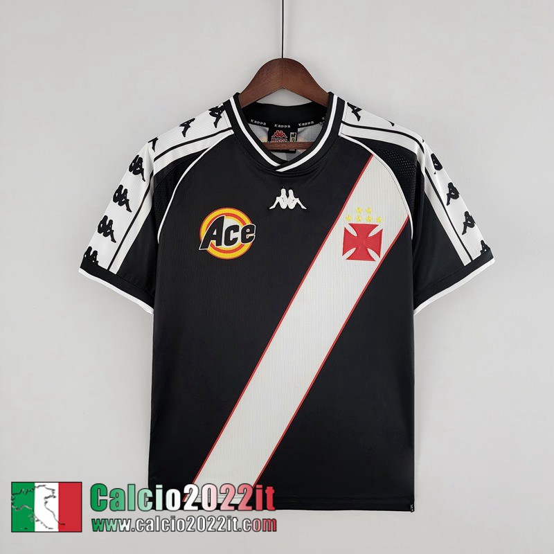 Vasco da Gama Retro Maglia Calcio Nero Uomo 2000 FG196