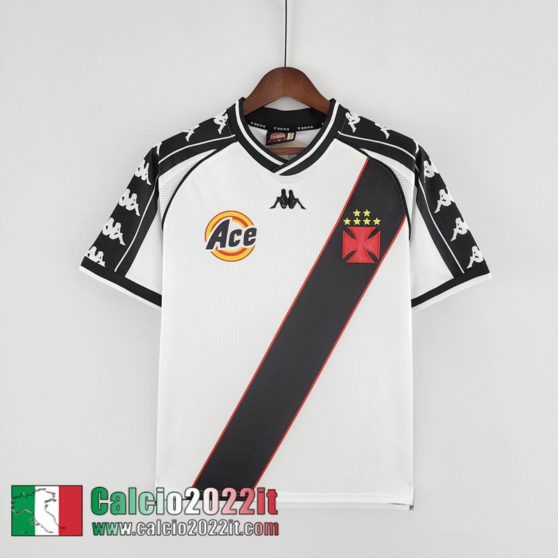 Vasco da Gama Retro Maglia Calcio Bianco Uomo 2000 FG197