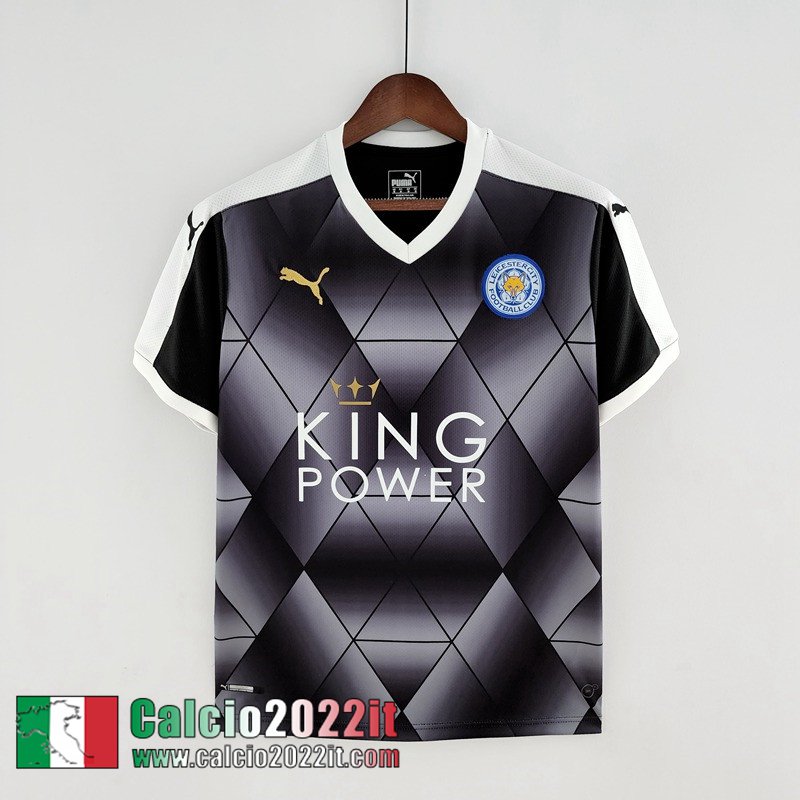 Leicester City Retro Maglia Calcio Seconda Uomo 15 16 FG204