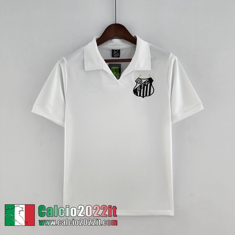 Santos Retro Maglia Calcio Prima Uomo 1970 FG205