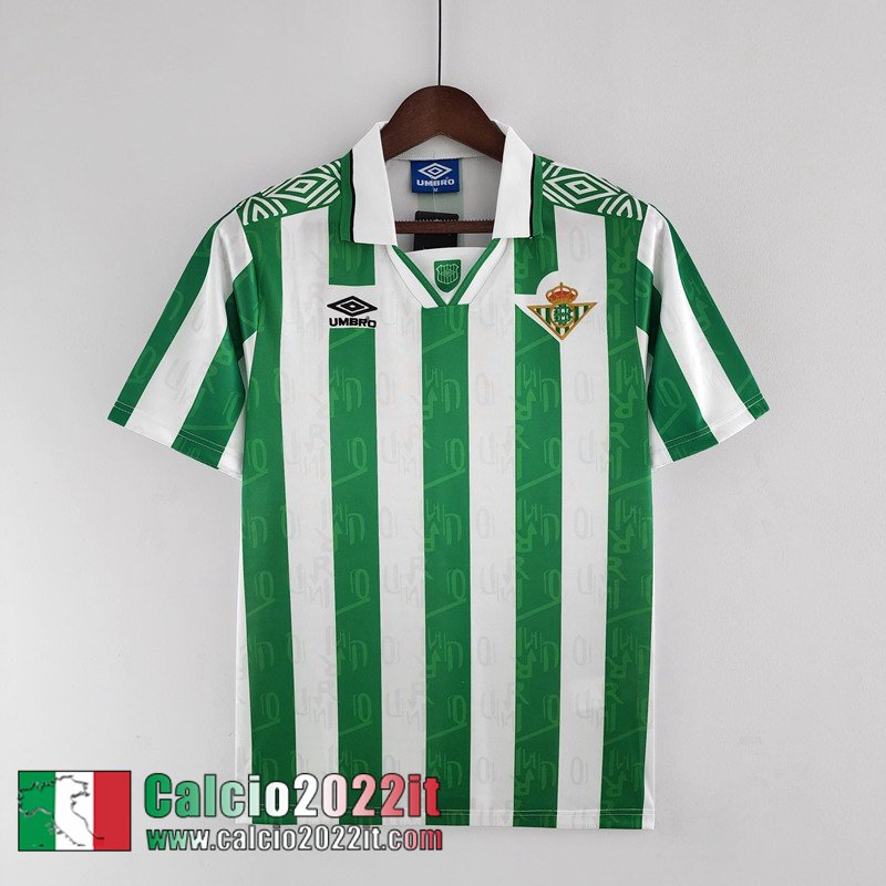 Real Betis Retro Maglia Calcio Prima Uomo 94 95 FG209