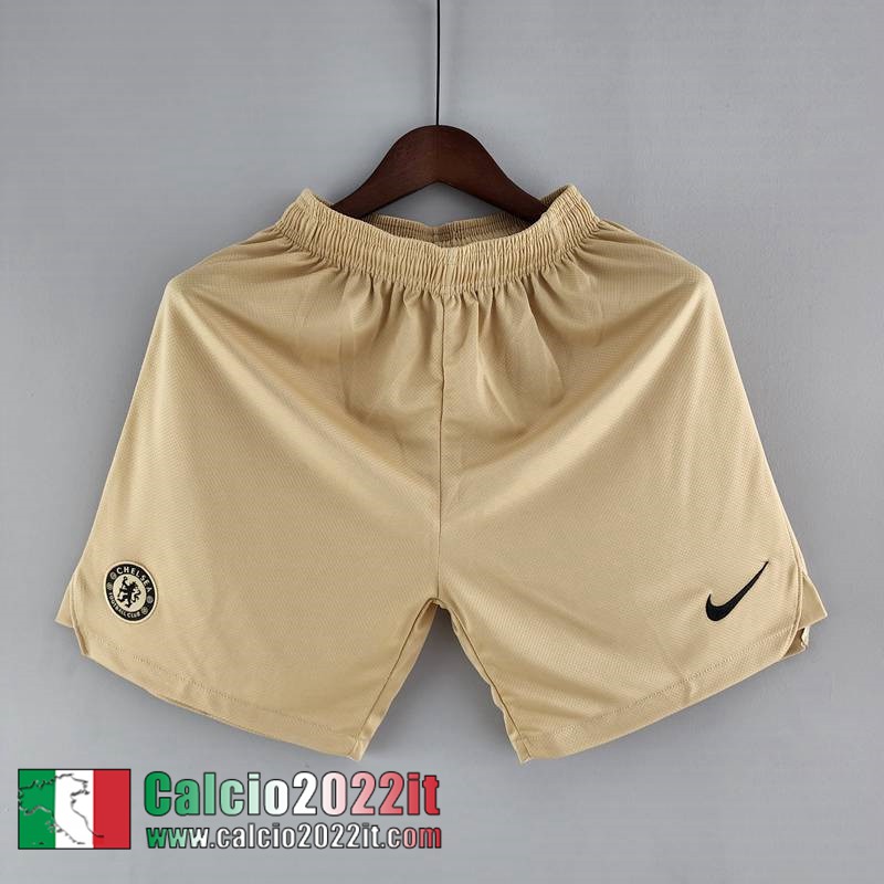 Chelsea Pantaloncini Calcio giallo Uomo 2022 2023 DK174