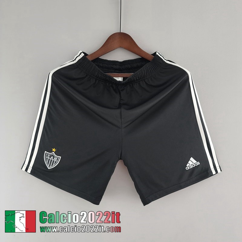 Atletico Mineiro Pantaloncini Calcio Nero Uomo 2022 2023 DK186