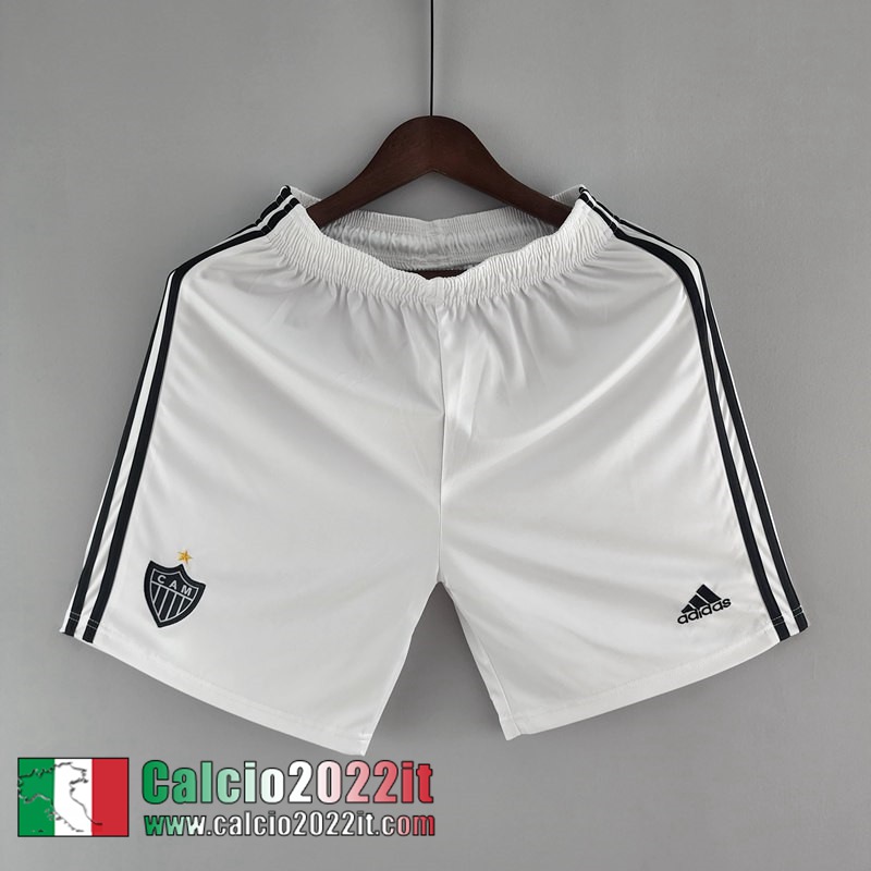 Atletico Mineiro Pantaloncini Calcio Bianco Uomo 2022 2023 DK187