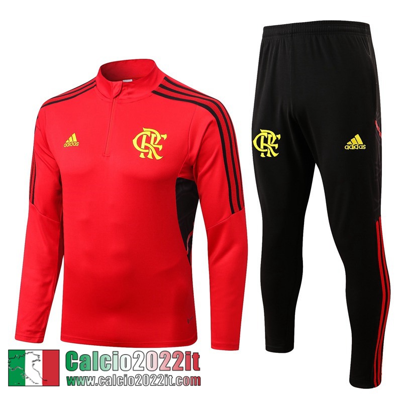 Flamenco Tute Calcio rosso Uomo 2022 2023 TG332