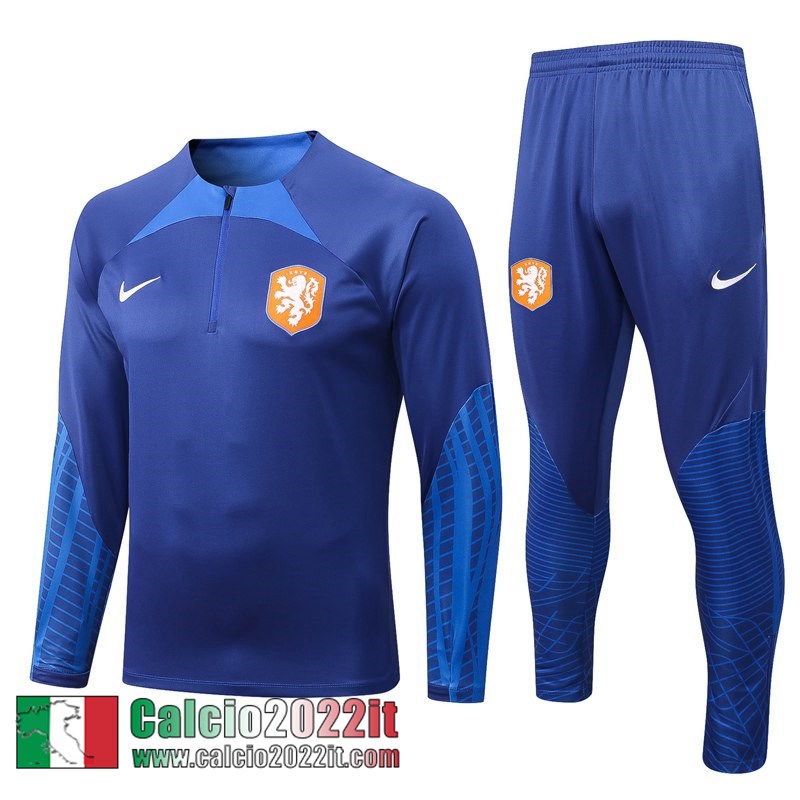 Olanda Tute Calcio blu Uomo 2022 2023 TG336