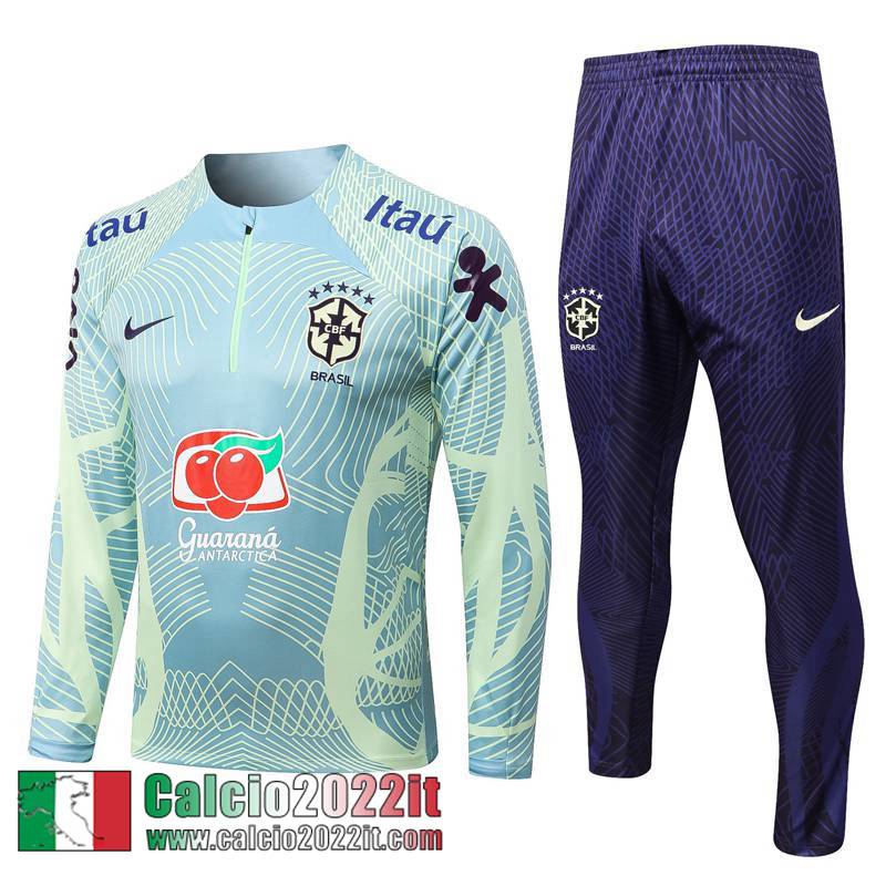 Brasile Tute Calcio verde Uomo 2022 2023 TG339