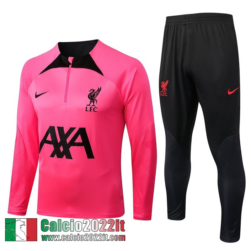 Liverpool Tute Calcio rosa Uomo 2022 2023 TG362