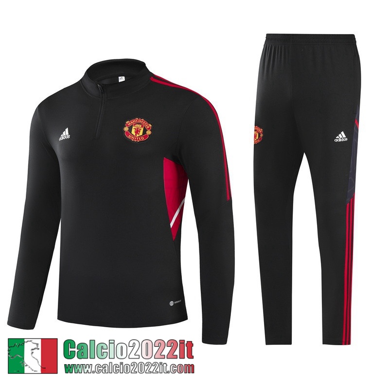 Manchester United Tute Calcio Nero Uomo 2022 2023 TG373