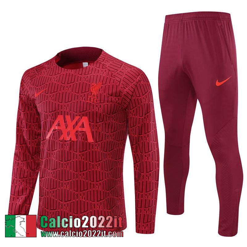 Liverpool Tute Calcio rosso Uomo 2022 2023 TG304