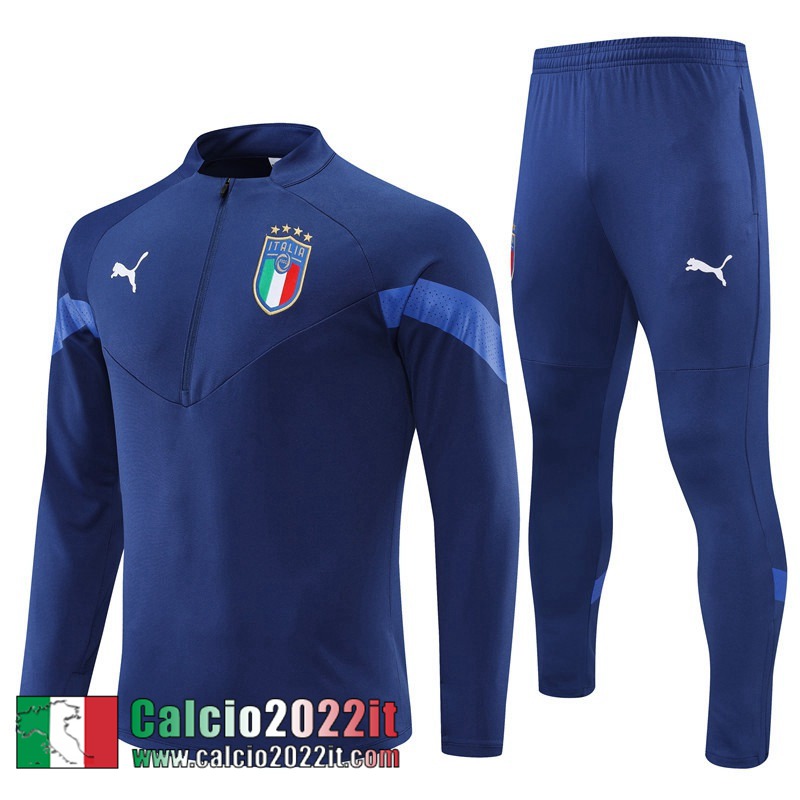 Italia Tute Calcio blu Uomo 2022 2023 TG311