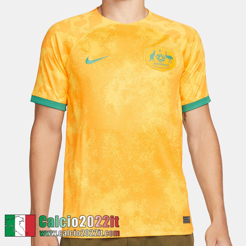 Australia Maglia Calcio Prima Uomo Coppa del Mondo 2022