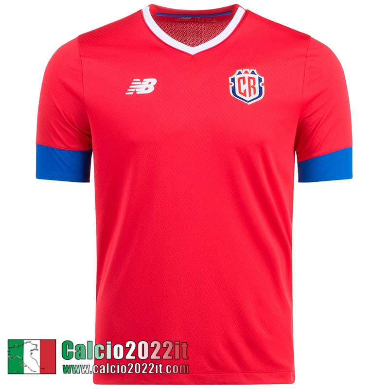 Costa Rica Maglia Calcio Prima Uomo Coppa del Mondo 2022