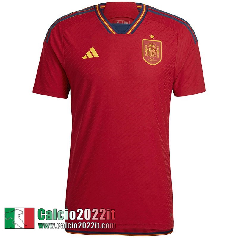 Spagna Maglia Calcio Prima Uomo Coppa del Mondo 2022