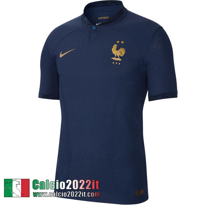 Francia Maglia Calcio Prima Uomo Coppa del Mondo 2022