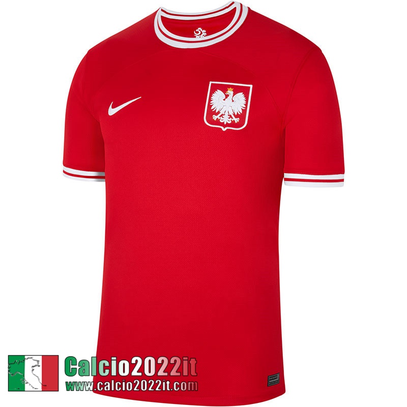 Pologne Maglia Calcio Seconda Uomo Coppa del Mondo 2022