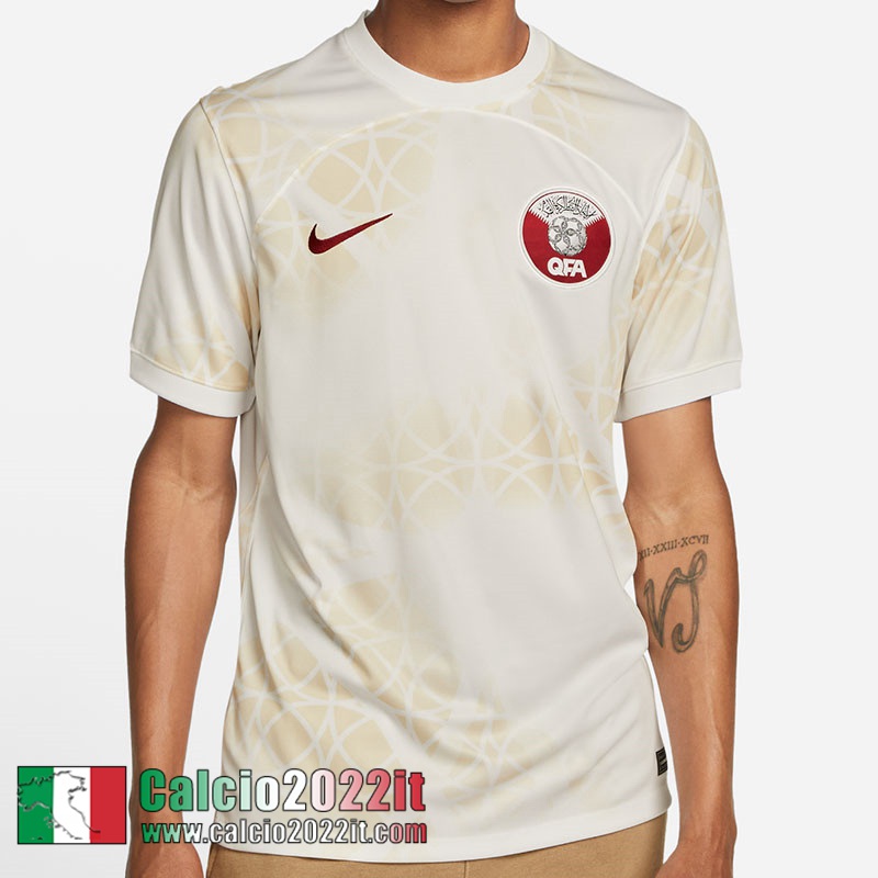 Qatar Maglia Calcio Seconda Uomo Coppa del Mondo 2022