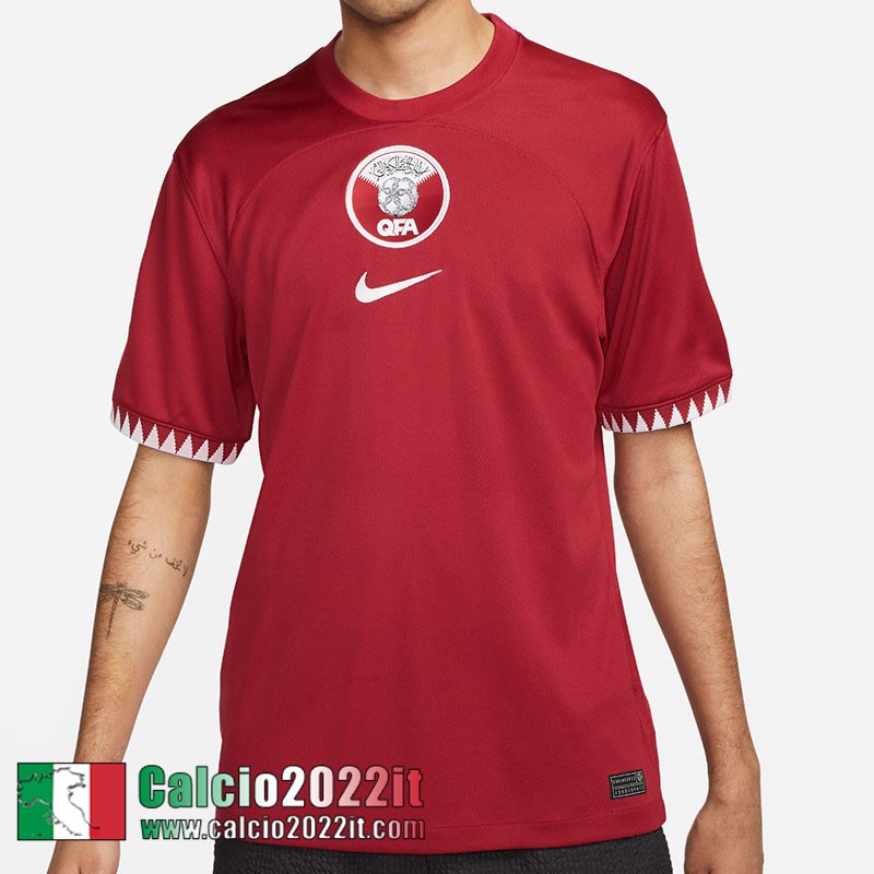 Qatar Maglia Calcio Prima Uomo Coppa del Mondo 2022