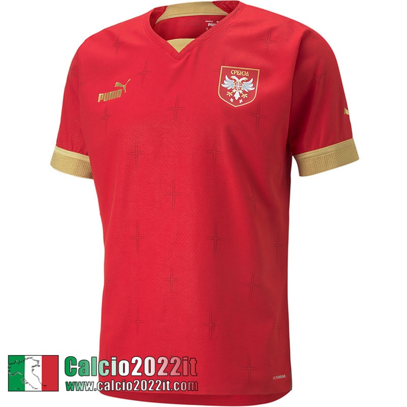 Serbie Maglia Calcio Prima Uomo Coppa del Mondo 2022