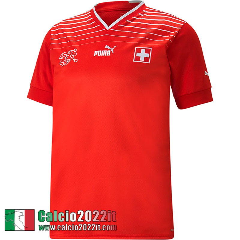 Svizzera Maglia Calcio Seconda Uomo Coppa del Mondo 2022