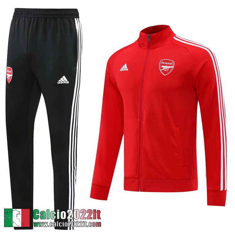 Arsenal Full-Zip Giacca rosso Uomo 2022 2023 JK508