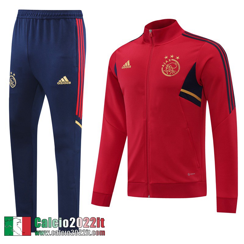 AFC Full-Zip Giacca rosso Uomo 2022 2023 JK512