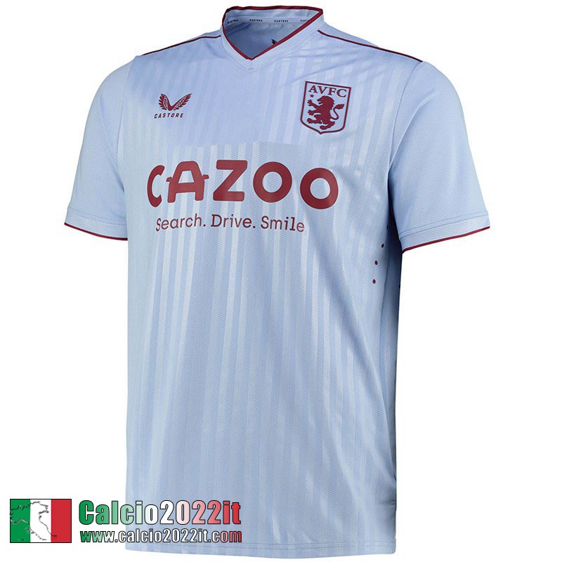 Aston Villa Maglia Calcio Seconda Uomo 2022 2023