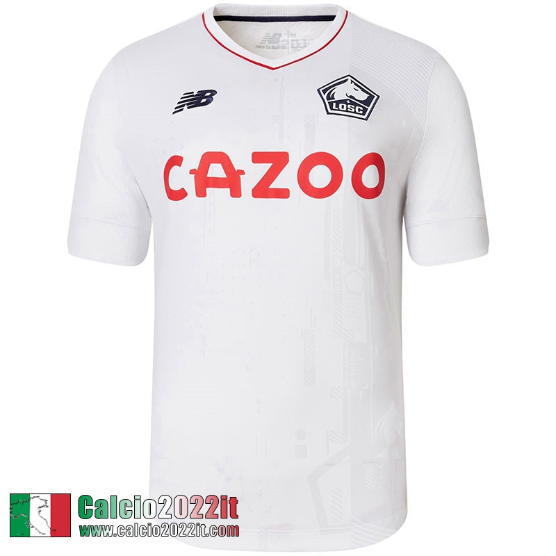 Lille OSC Maglia Calcio Seconda Uomo 2022 2023