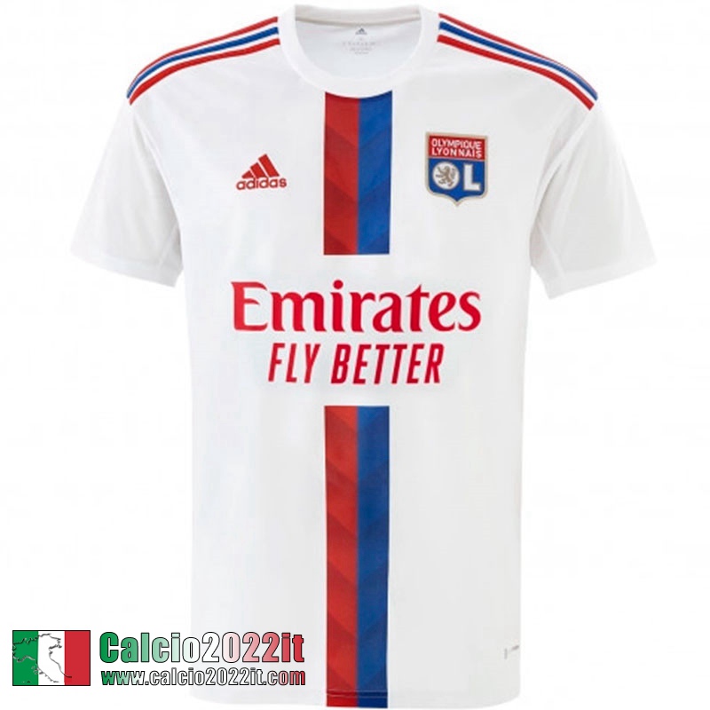 Olympique Lione Maglia Calcio Prima Uomo 2022 2023