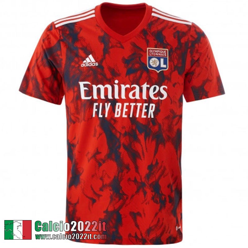 Olympique Lione Maglia Calcio Seconda Uomo 2022 2023