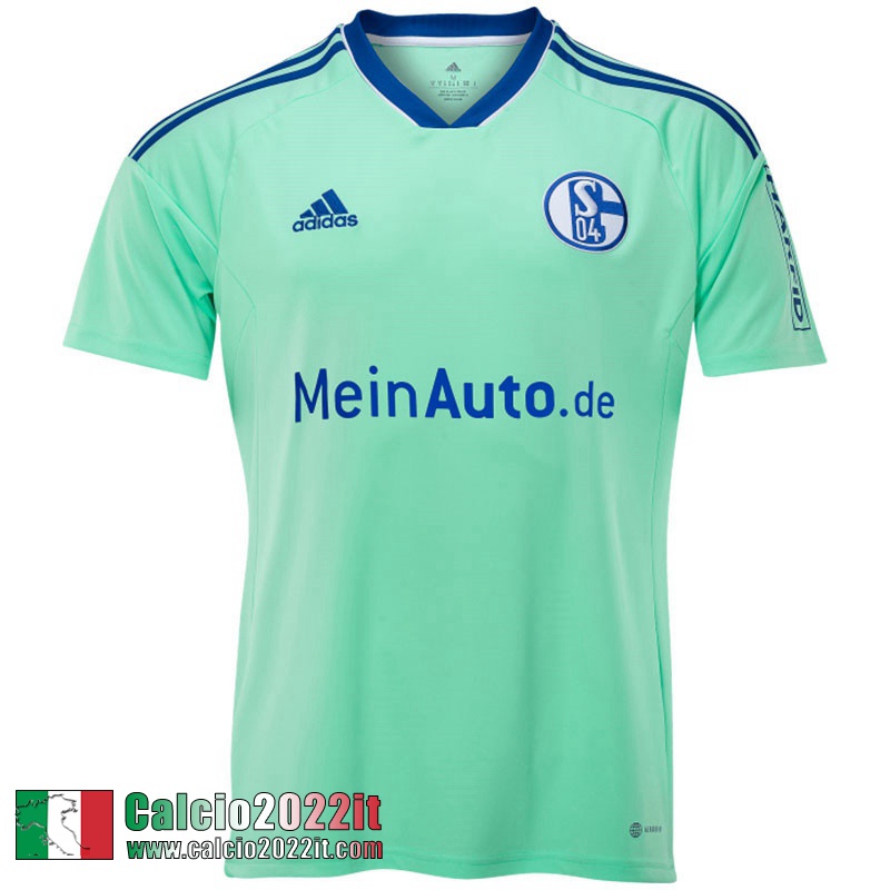 Schalke 04 Maglia Calcio Terza Uomo 2022 2023