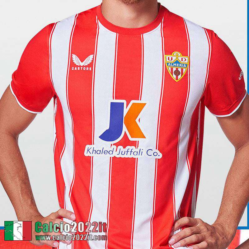 UD Almeria Maglia Calcio Prima Uomo 2022 2023