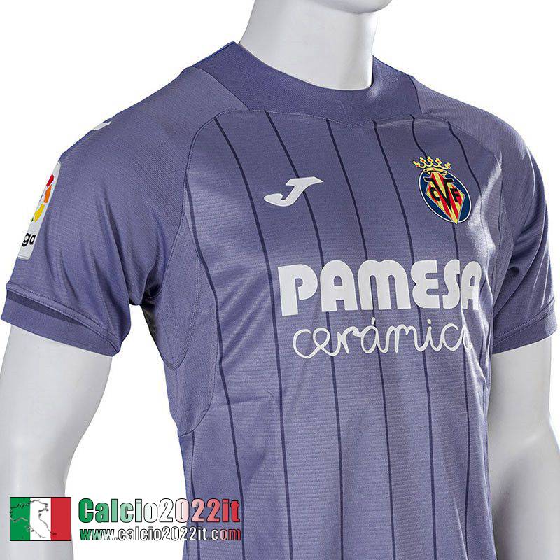 Villarreal CF Maglia Calcio Seconda Uomo 2022 2023