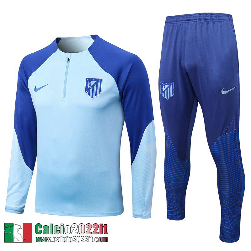 Atletico Madrid Tute Calcio azzurro Uomo 2022 2023 TG449