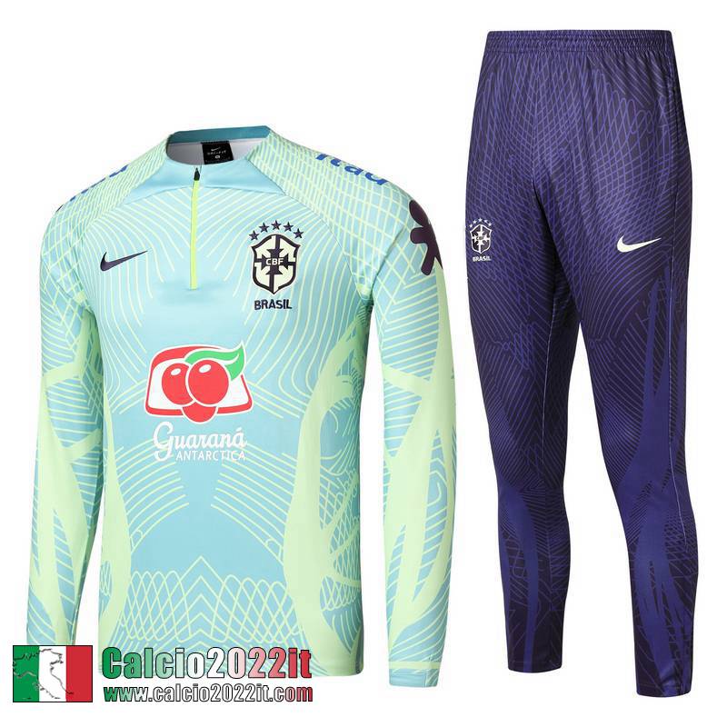 Brasile Tute Calcio verde chiaro Uomo 2022 2023 TG451