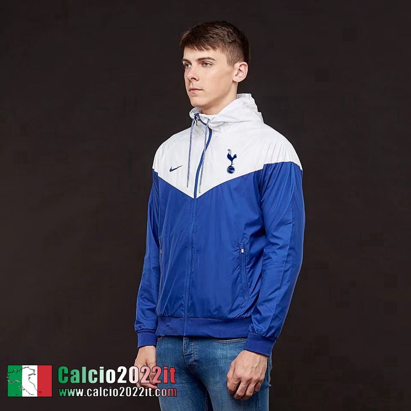 Tottenham Hotspur Giacca a vento Cappuccio blu Uomo 2022 2023 WK132