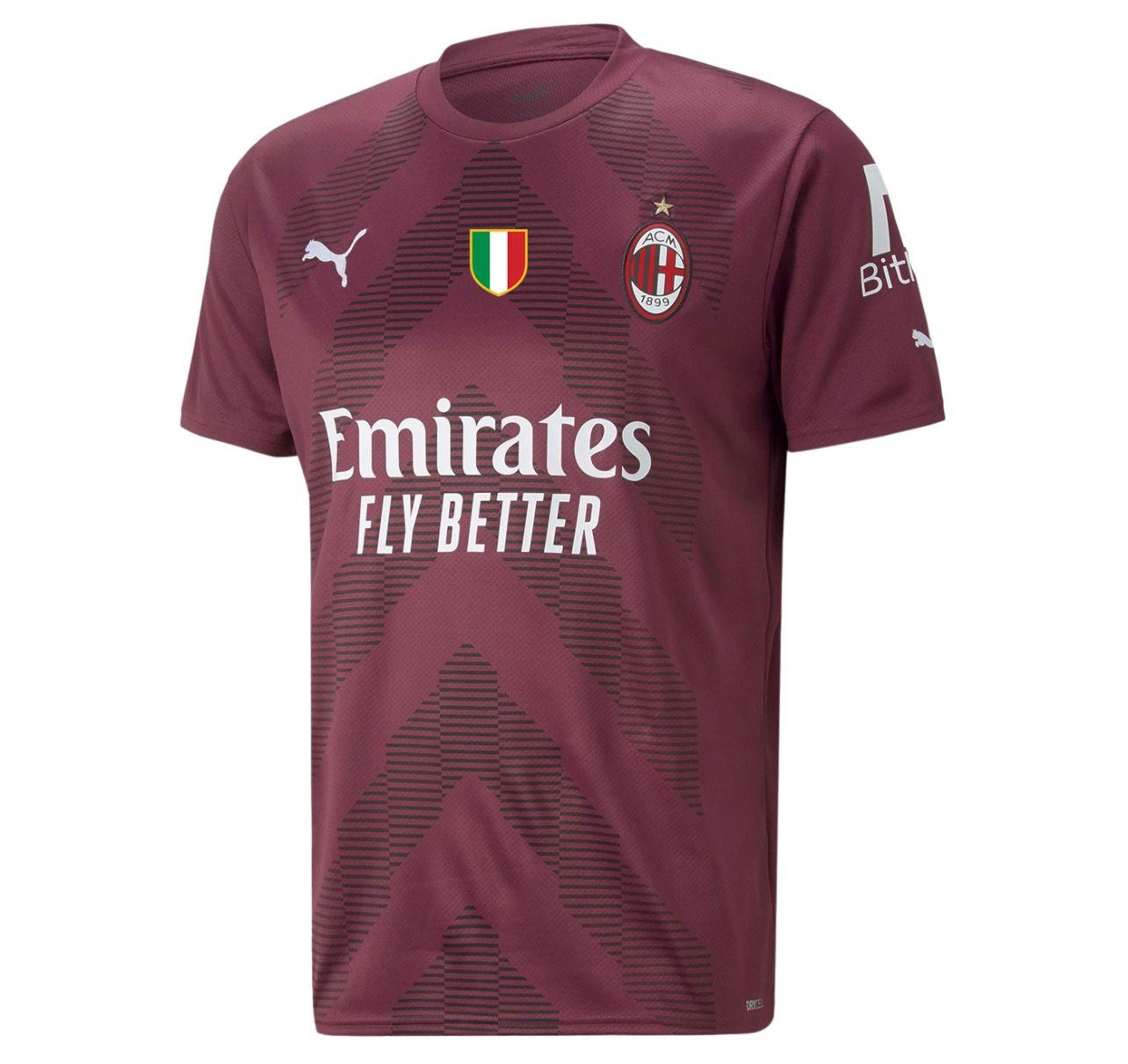 AC Milan Maglia Calcio portiere Uomo 2022 2023