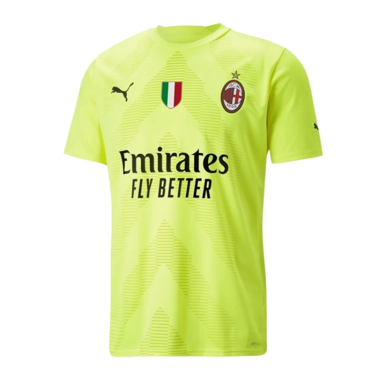 AC Milan Maglia Calcio portiere giallo Uomo 2022 2023