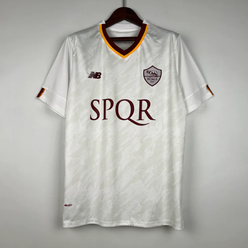 AS Roma SPQR Maglia Calcio Seconda Uomo 2022 2023