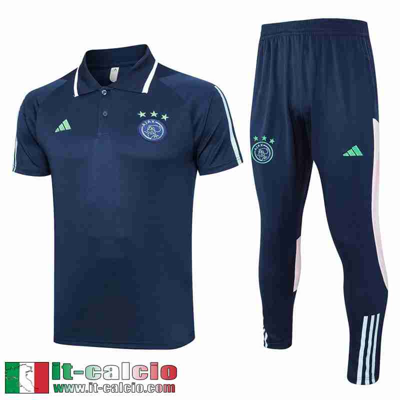 AFC Polo Shirts blu Uomo 2023 2024 E07