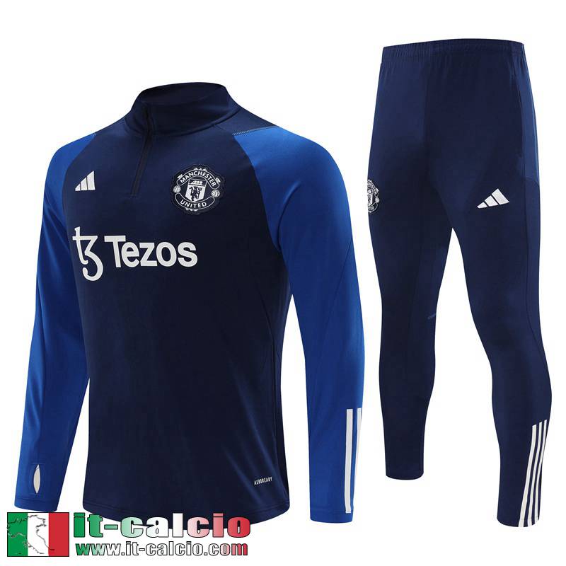 Manchester United Tute Calcio blu navy Uomo 2023 2024 A88