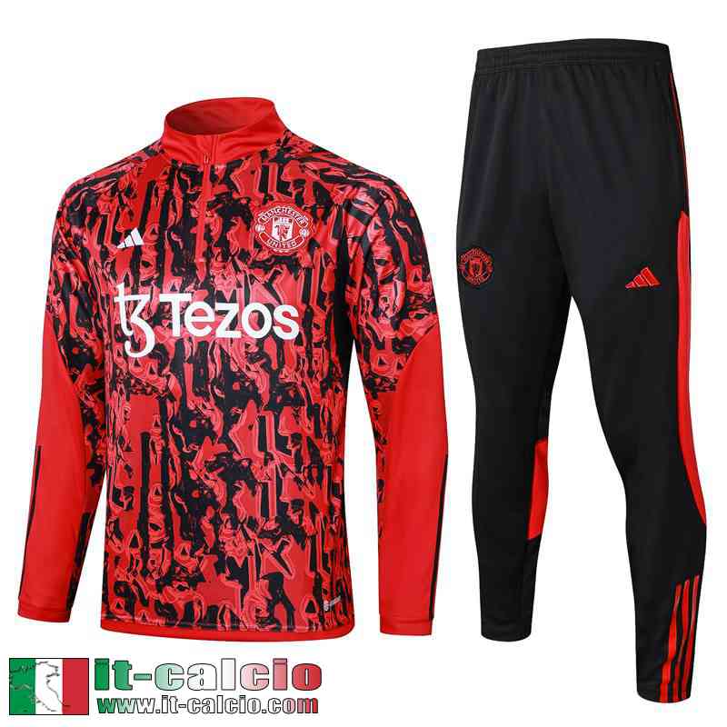 Manchester United Tute Calcio rosso Uomo 2023 2024 A102