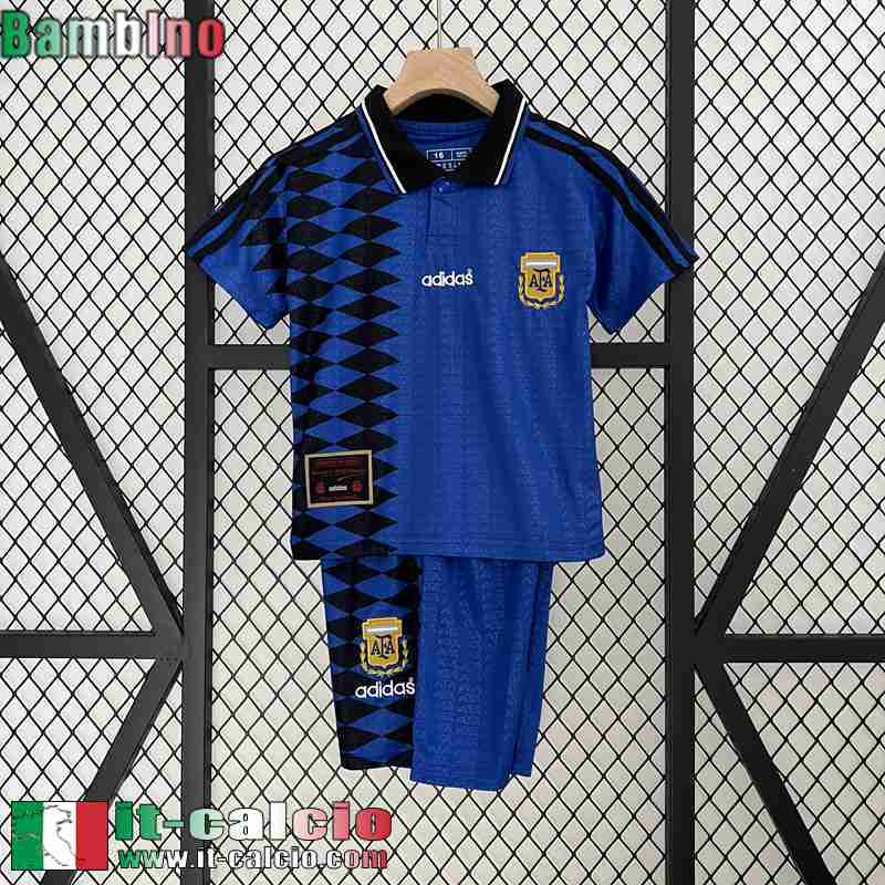 Argentina Maglia Calcio Seconda Bambini 1994