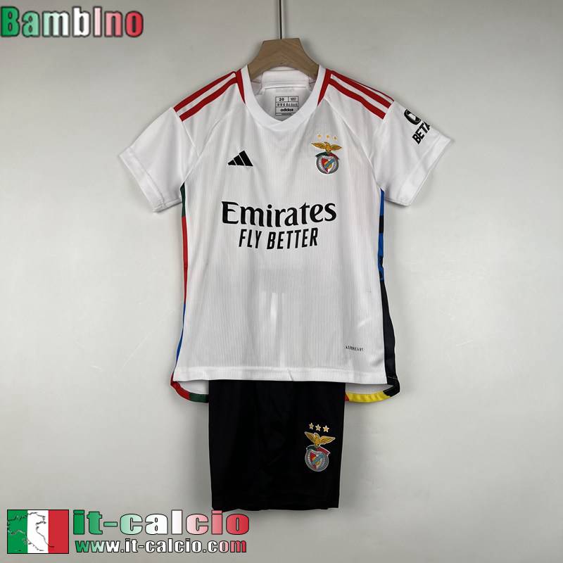 Benfica Maglia Calcio Terza Bambini 2023 2024