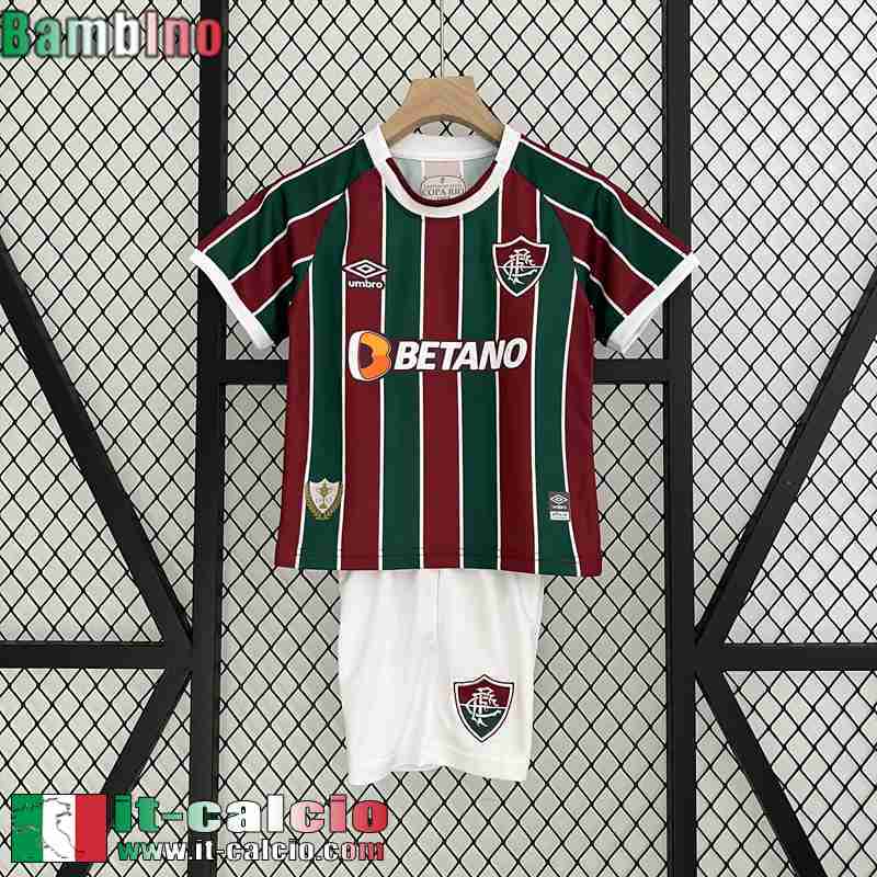 Fluminense Maglia Calcio Prima Bambini 2023 2024