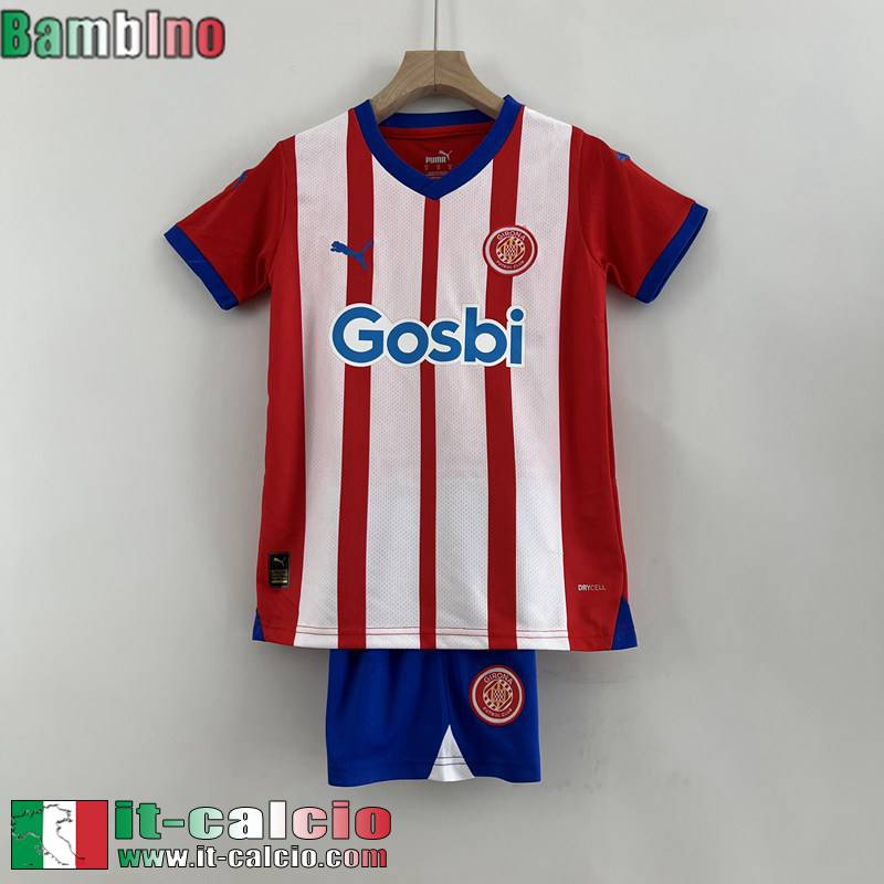 Girona Maglia Calcio Prima Bambini 2023 2024