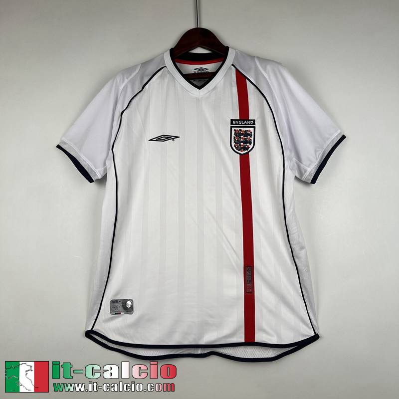 Inghilterra Retro Maglia Calcio Prima Uomo 2002 FG320